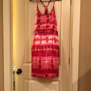 Banana Republic Silk Tie Dye Dress Size 6